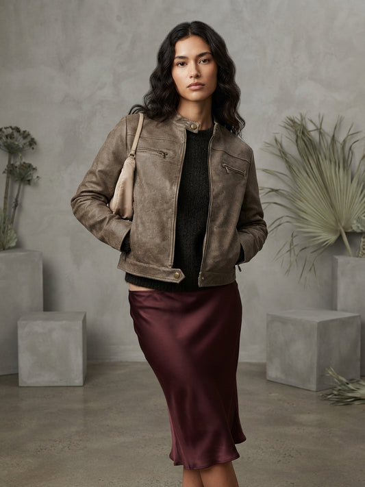 Arc & Thread's Leather Jacket